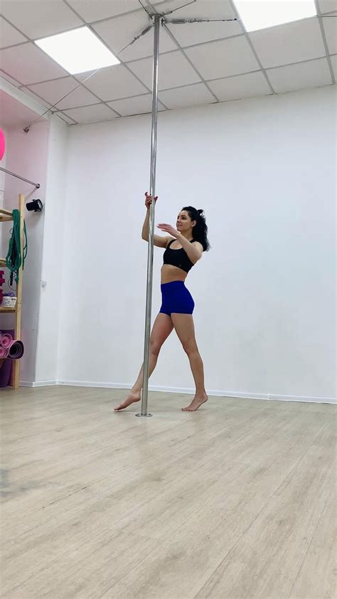 Intermediate Advanced Pole Combo With Split And Handstand Poledance