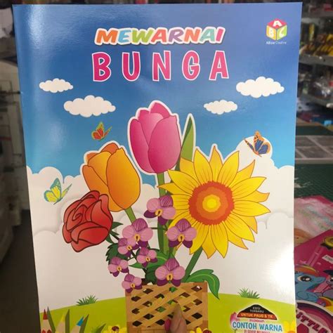 belajar mewarnai bunga | Lazada Indonesia