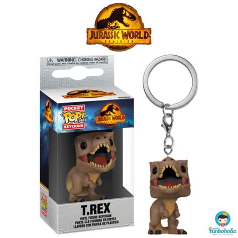 Jual Funko Pocket POP Keychain Jurassic World Dominion T Rex T