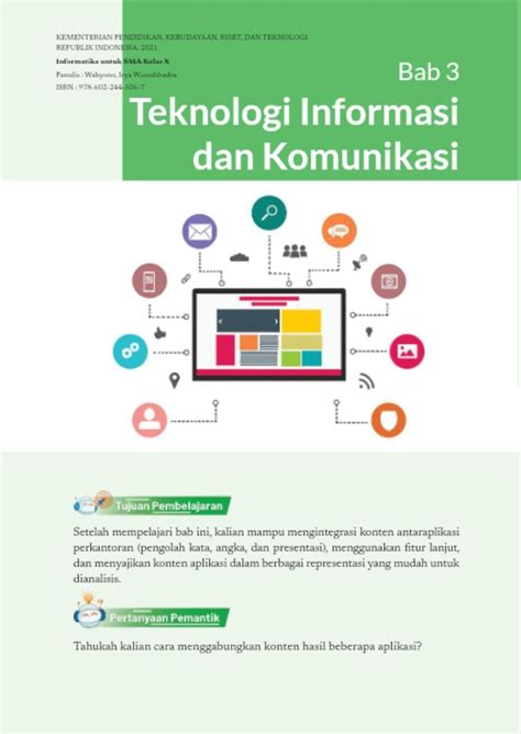 Bab 3 Teknologi Informasi dan Komunikasi – KEGIATAN BELAJAR MENGAJAR ID