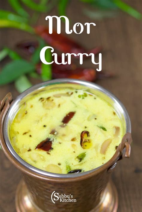 Mor Curry Kerala Style Moru Kachiyathu Butter Milk Curry Subbus