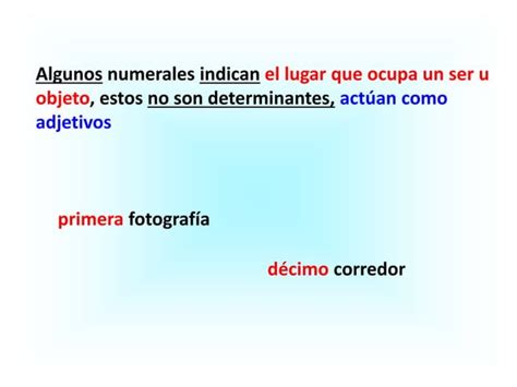 Los Determinantes 5º De Primaria