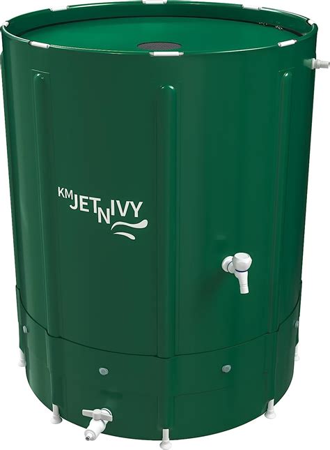 KMJETNIVY Rain Barrel Anti Collapse Collapsible Rainwater Collection