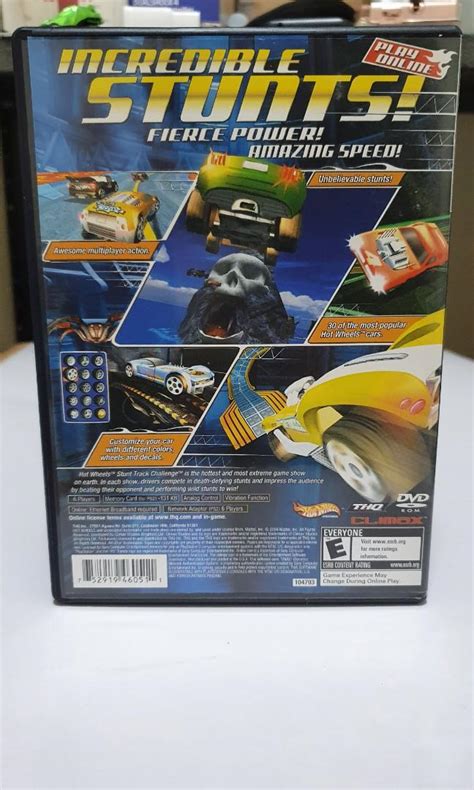 Hot Wheels Stunt Track Challenge Sony Ps2 NTSC U C Video Gaming