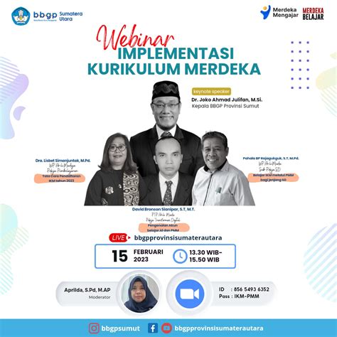 Webinar Teknis Pendaftaran Dan Belajar Implementasi Kurikulum