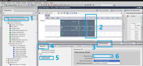 Direccionamiento De Entradas Y Salidas Del Plc En Tia Portal Tecnoplc