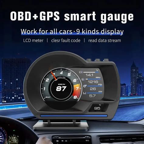 A501Newest Head Up Display Otomatik Ekran OBD2 Ak Ll Araba HUD L Er