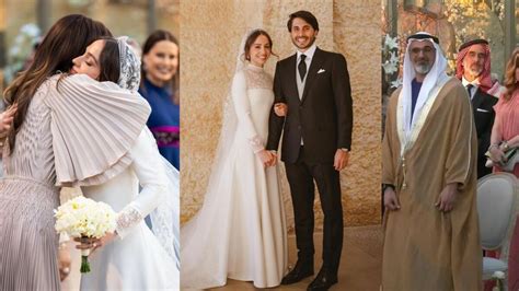 Look Uae Royal Attends Jordan Princess Wedding Queen Rania Shares