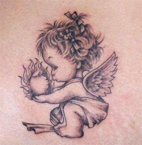 26 best Baby angel tattoo images on Pinterest | Tatoos, Ideas for ...