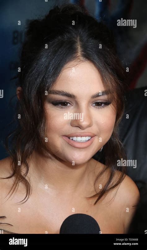 June 10 2019 New York City New York Us Actor Selena Gomez