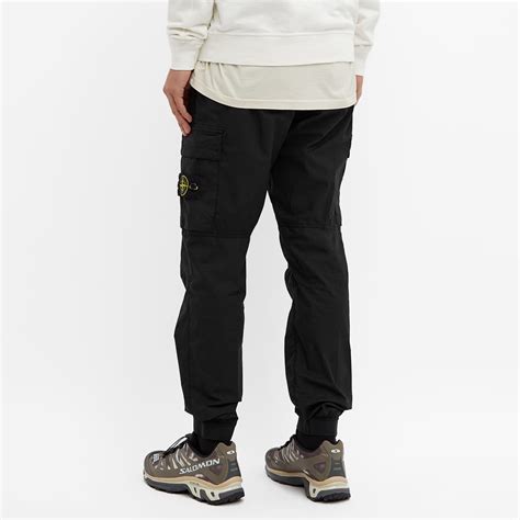 Stone Island Parachute Cargo Pant Black END DE