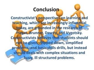 Radical Constructivism Theory Of Jean Piaget Ppt Flash Sales