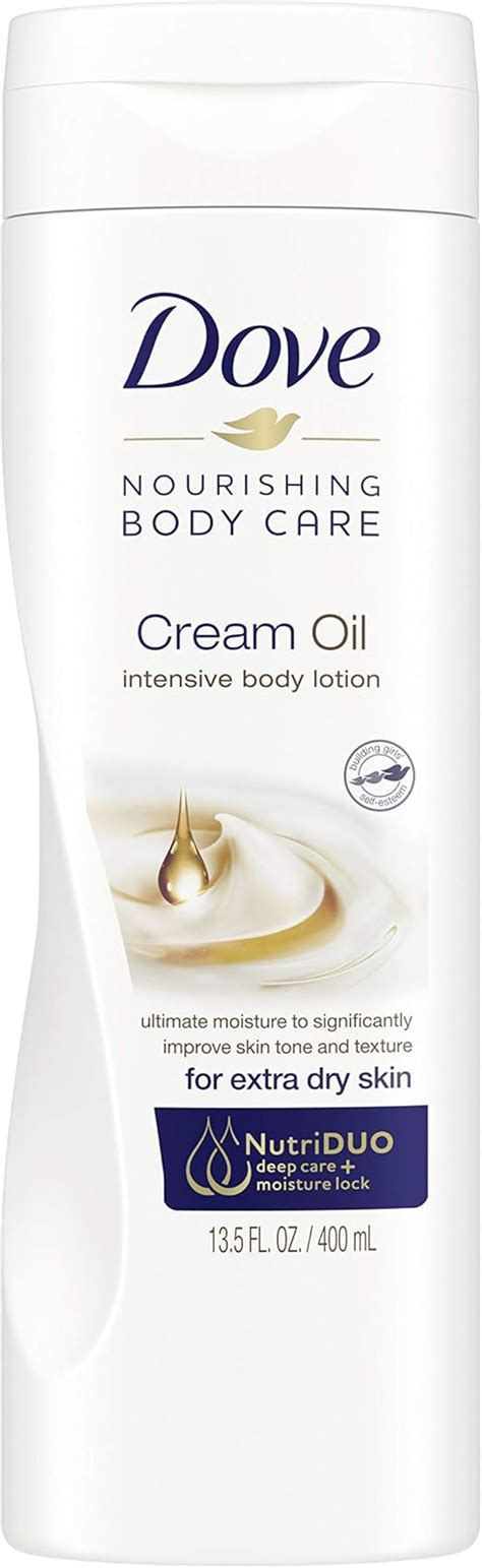 Dove Cream Oil Intensive Body Lotion 135 Oz Amazonca Beauty