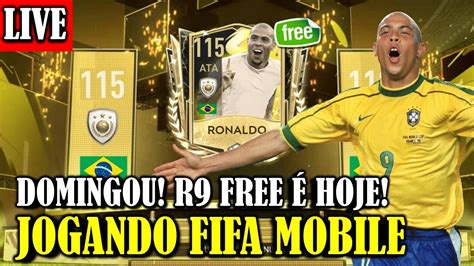 LIVE ON JOGANDO FIFA MOBILE 23 R9 FREE ANÁLISE DO TIME DE