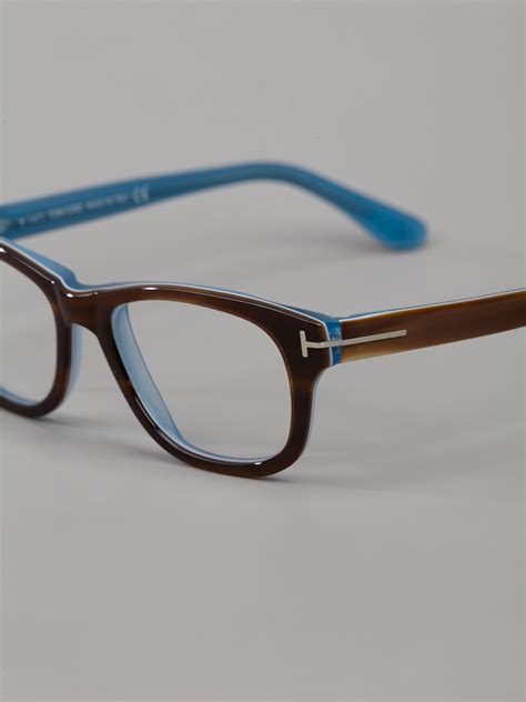 Tom Ford Optical Glasses In Brown For Men Lyst