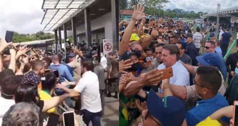 Ao Vivo Em Solo Paraense Bolsonaro Recebido Enorme Festa Pelo