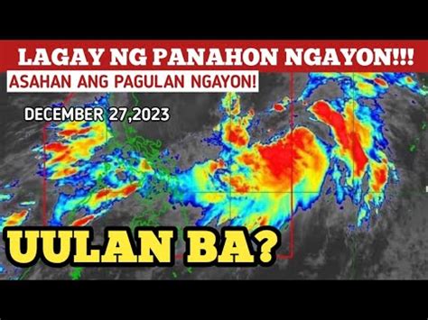 Low Pressure Area Bagyo Update December Weather Update Today