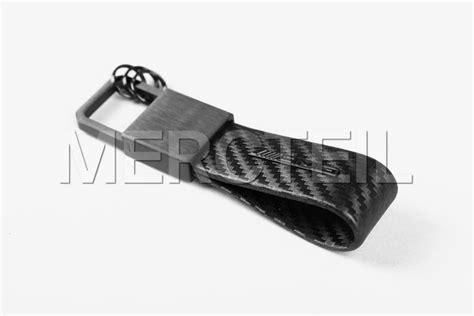 AMG Keyring Black Carbon Genuine Mercedes AMG Collection B66953428