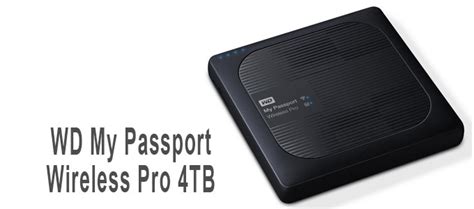 Wd My Passport Wireless Pro De 4tb Por Solo 19450€