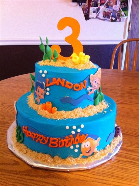 Bubble Guppies Birthday Cake - Decorated Cake by The - CakesDecor