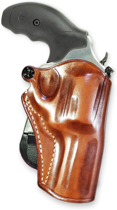 Premium Leather Owb Paddle Holster Open Top Fits Smith