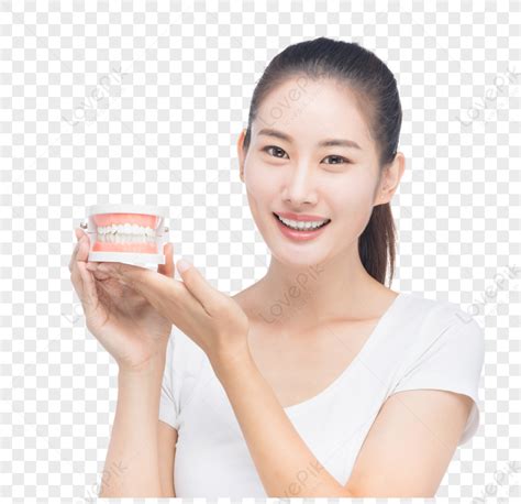 Oral Care Tooth Whitening Light White Girl White Holding Light Png