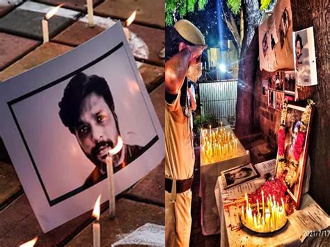 Delhi Cop Salutes Photojournalist Danish Siddiqui At Memorial Meet As