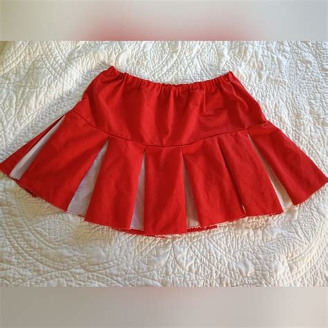 Costumes | Hand Made Cheerleading Skirt For A Preteen Costume | Poshmark