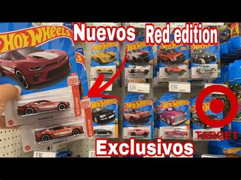 NUEVOS HOT WHEELS RED EDITION EXCLUSIVOS DE TARGET YA LLEGARON YA