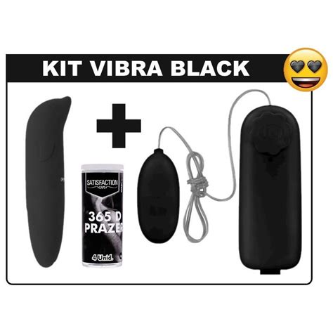 Kit Vibra Black Vibrador Golfinho Vibrador Bullet Bolinha Lubrificante P Sexo Sex Shop