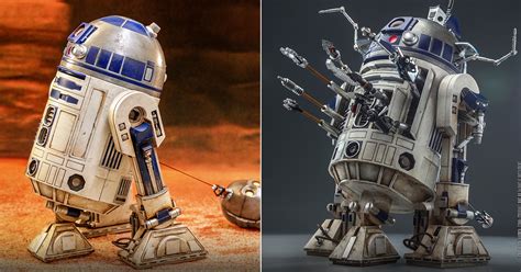 Hot Toys星際大戰二部曲複製人全面進攻R D 比例收藏級人偶 豐富可玩性與精密機構兼具