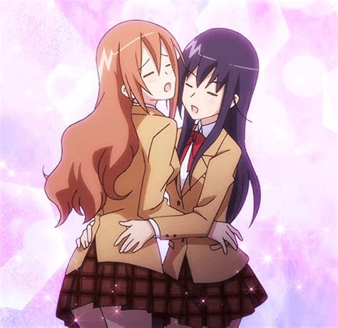 Anime  Seitokai Yakuindomo Anime Гифки аниме гифка аниме