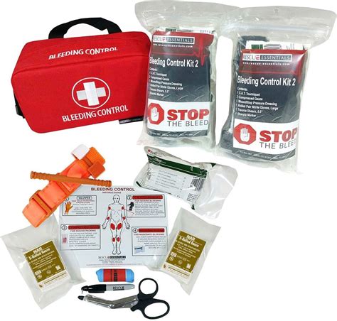 Stop The Bleed Dual Kit Public Access For Bleeding