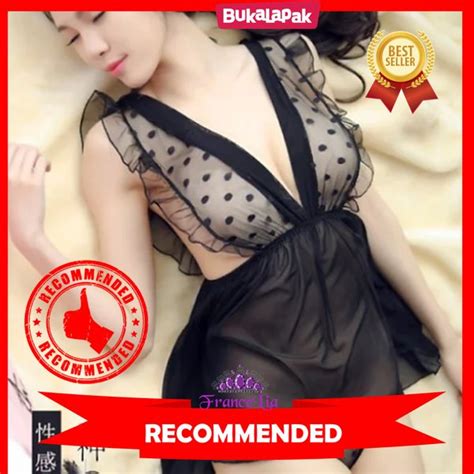 Jual Baju Tidur Lingerie Sexy Transparan Transparant Jumbo Big Size