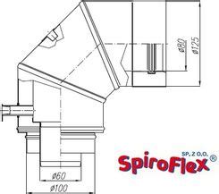 System Kominkowy Wolf Spiroflex Adapter Bia Y Wk Kolano