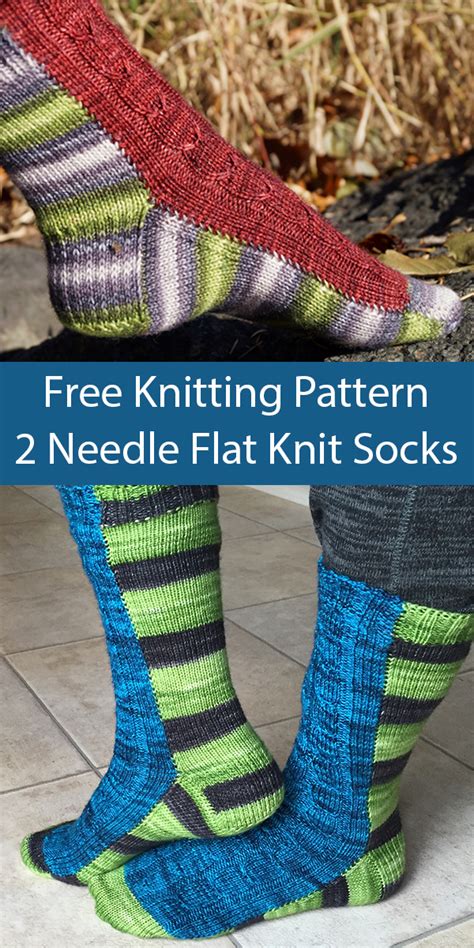 Two Needle Sock Knitting Patterns In The Loop Knitting In 2020 207