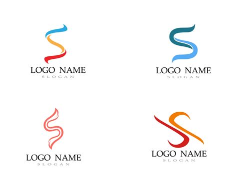 S logo vector line template font 565669 Vector Art at Vecteezy