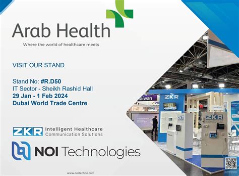 Arab Health Registration Noi Technologies Smart Healthcare