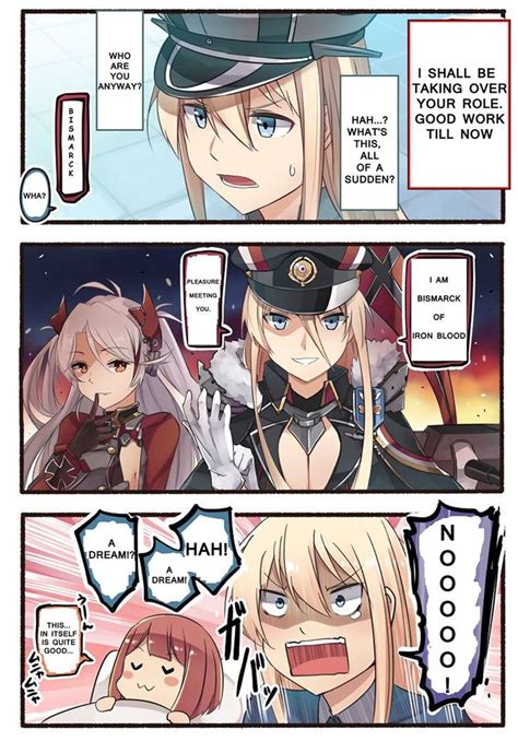 Kantai Collection Bismarck Meet Azur Lane Bismarck Anime Wolf Girl