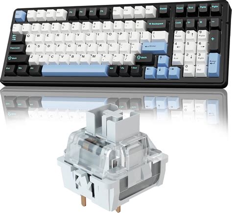 Amazon Aula F Wireless Mechanical Keyboard Tri Mode Bt Ghz Usb C Hot Swappable
