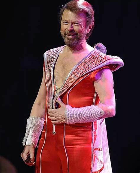 Abba S Bjorn Ulvaeus Is A Dancing Queen In Red Catsuit Mirror Online