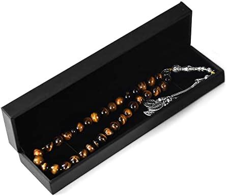 Amazon Tasbih Prayer Beads Tiger Eye Stone 33 Beads 10 Mm