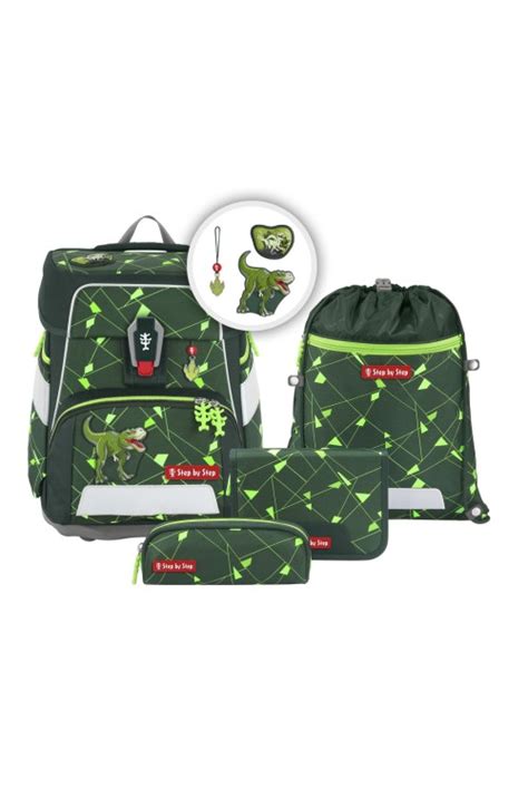 Schulrucksack Set Step By Step Space Teilig Dino Night Tyro