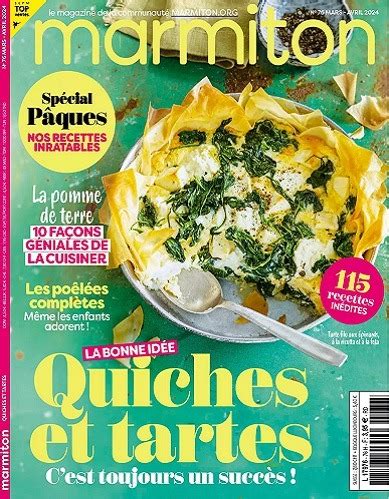 Marmiton N76 Mars Avril 2024 Télécharger Des Magazines Journaux