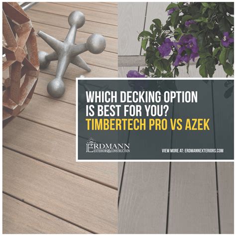 Timbertech Pro Vs Azek Decking Erdmann Outdoor Living Blog