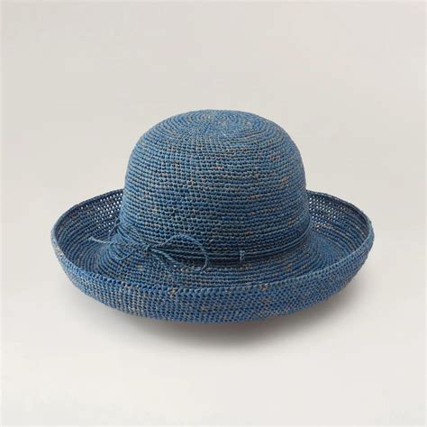 Helen Kaminski Provence 10 Hat In Sapphire Caroline Randell Ss24