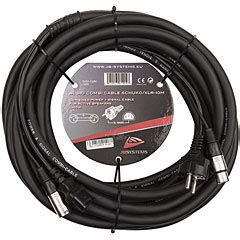 Jb Systems Audio Combi Cable Schuko Xlr M Hybrid Cable