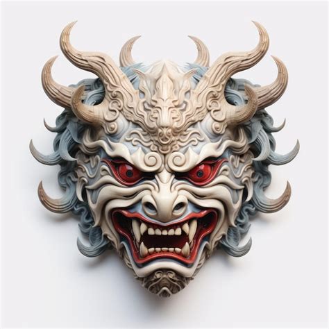 Unveiling The Exquisite Samurai Mask Ultra Realistic Artistry In 4k Set