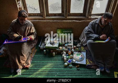 Srinagar India Th Dec A Kashmiri Artisan Makes The Final