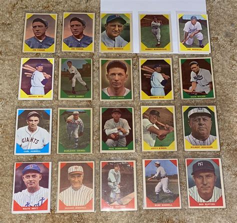 1962 BABE RUTH 138 FAMOUS SLUGGER Twilight Years Big BONUS Topps